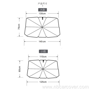 Window Car Sunshade Foldable Car Sunshade Umbrella